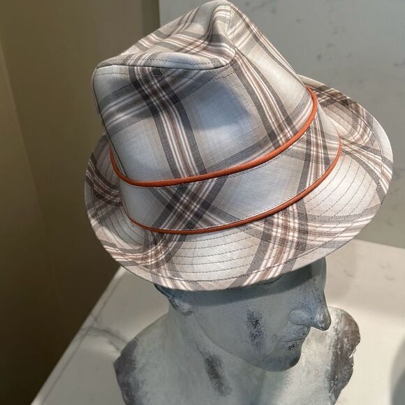 Plaid Fedora NWOT - Picture 3 of 6